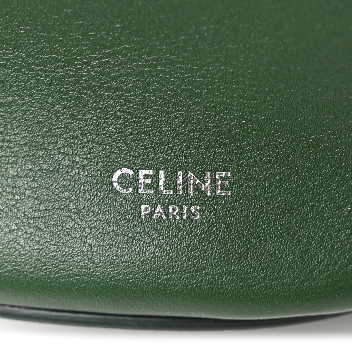 Smooth Calfskin Nano Big Bag Bucket  Forest