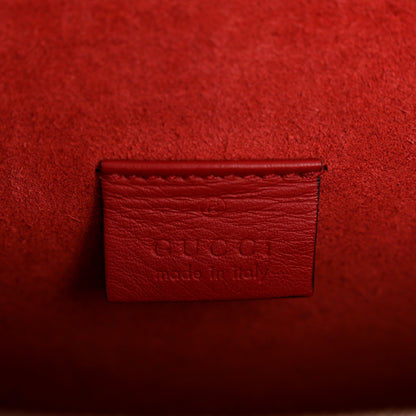 GG Supreme Monogram Small Dionysus Shoulder Bag Red