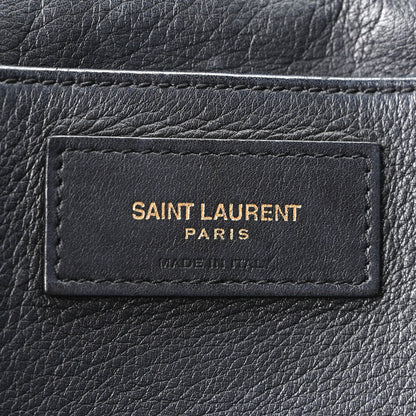Calfskin Small Classic Y Cabas Black