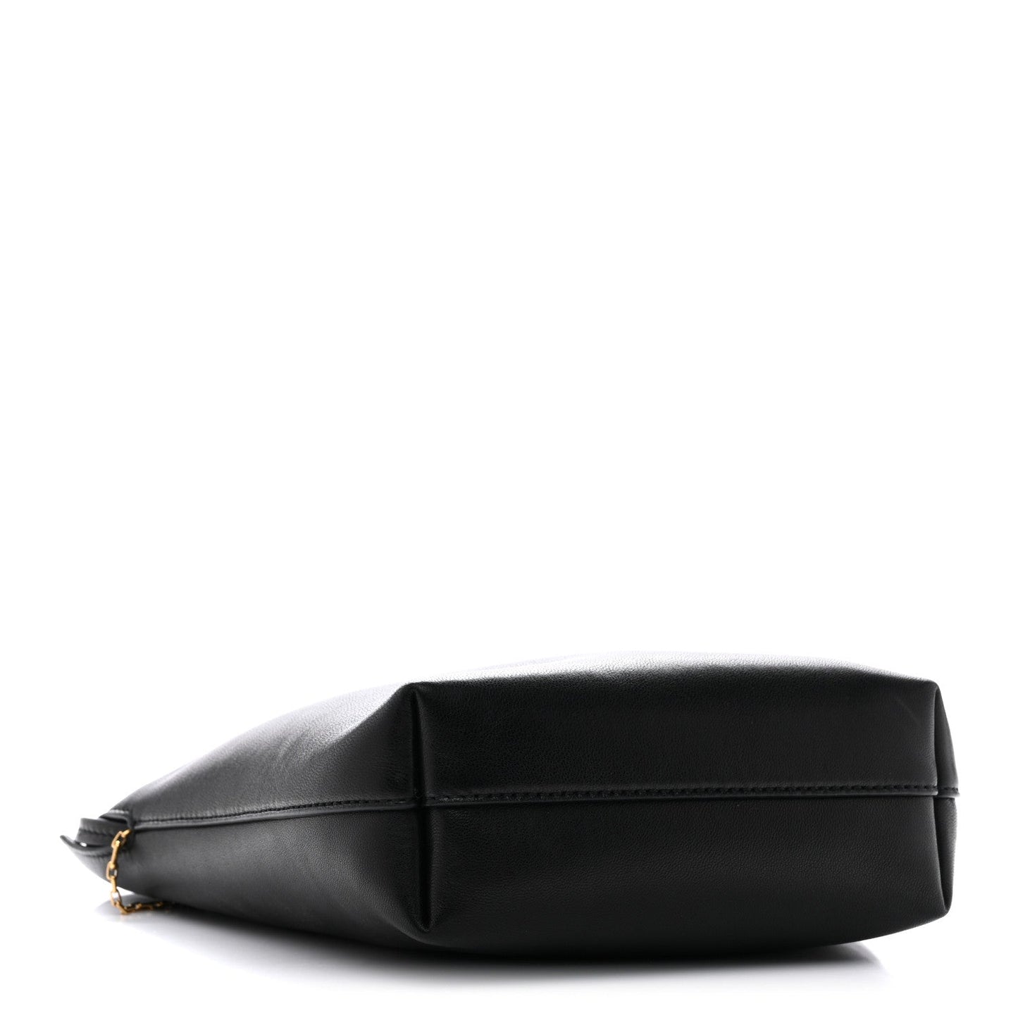 Lambskin Pochon Shoulder Bag Black