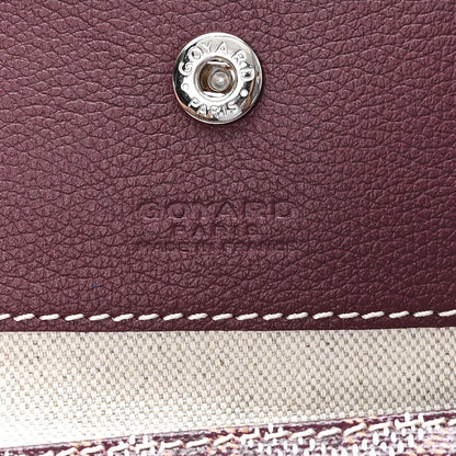 Goyardine Boheme Hobo Burgundy