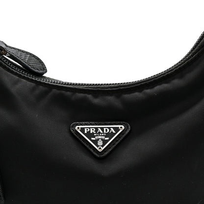 Tessuto Nylon Mini Re-Edition 2000 Bag Black