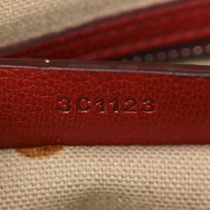 Sugar Goatskin Mini Antigona Red