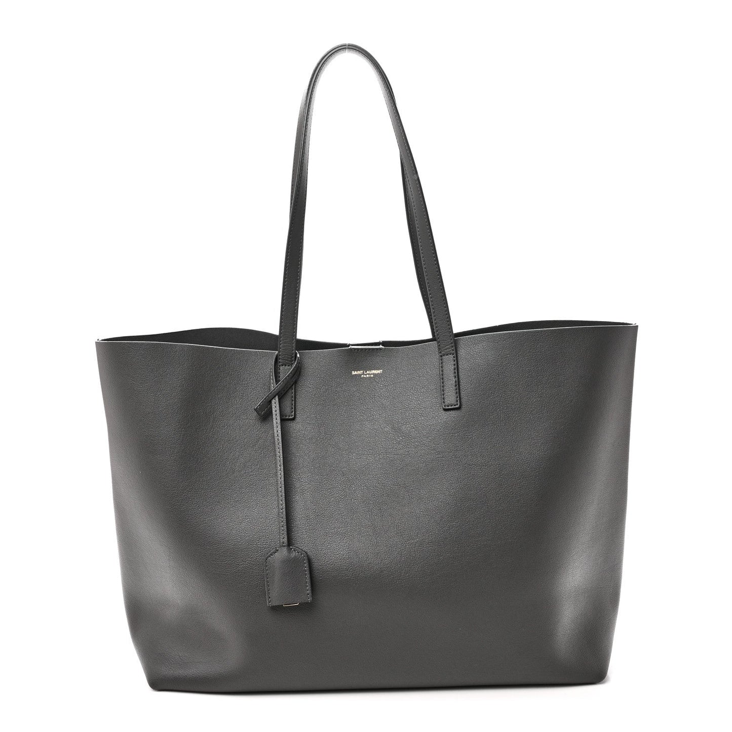 Calfskin Large Shopping Tote Earth