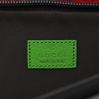 Jersey GG Monogram All Over Sporty Belt Bag Green Grey Multicolor