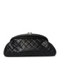 Caviar Quilted Timeless Clutch Black