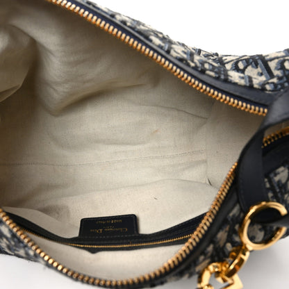 Oblique Large D-Journey Bag Blue