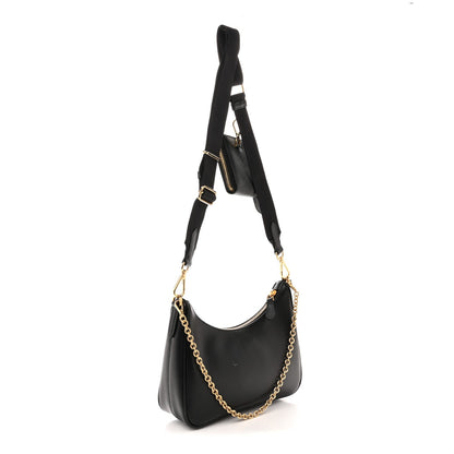 Saffiano Lux Re-Edition 2005 Shoulder Bag Black