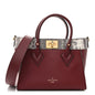 Calfskin Karung Snakeskin Mahina On My Side PM  Griotte Red