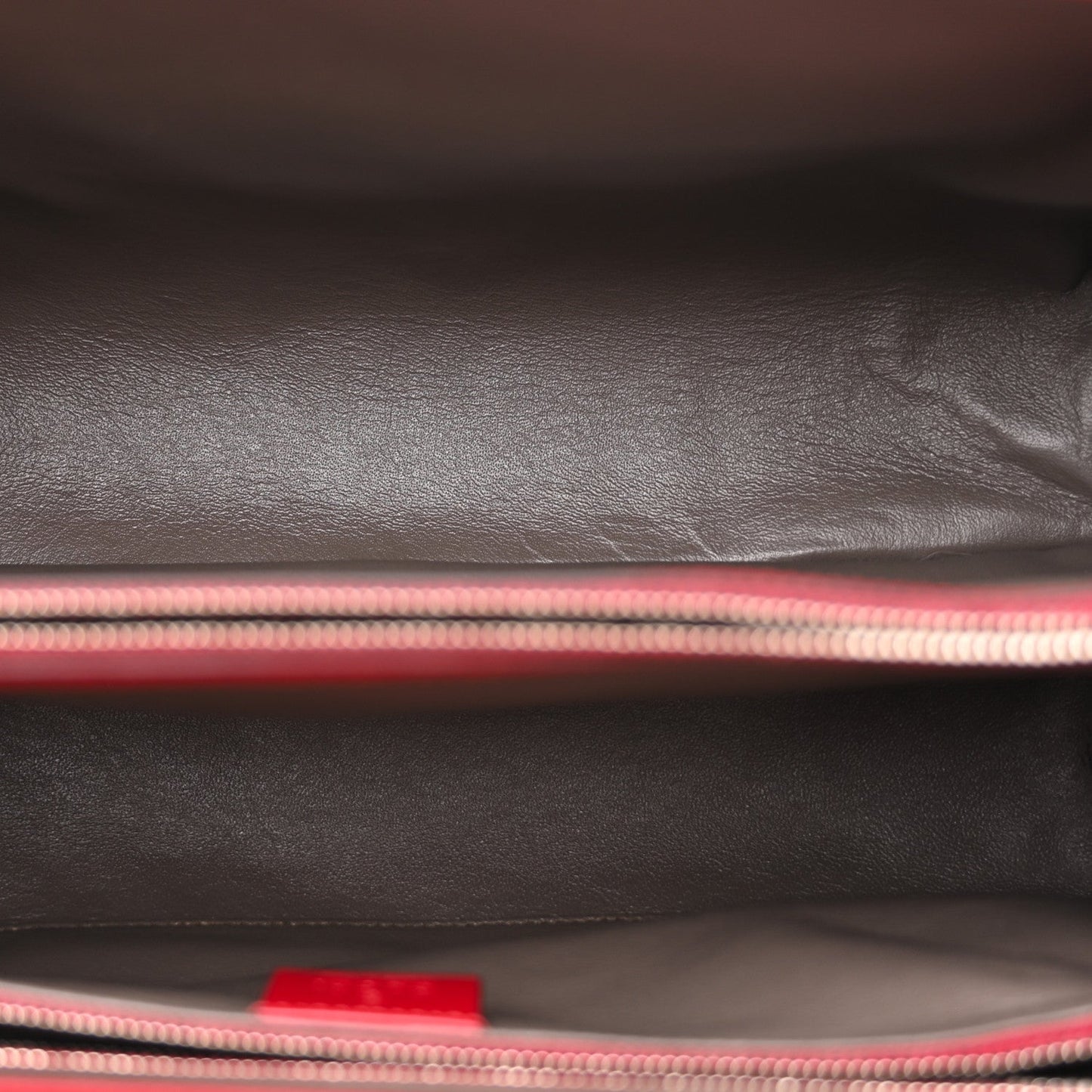 Shibuya Calfskin Medium Zumi Top Handle Bag Hibiscus Red