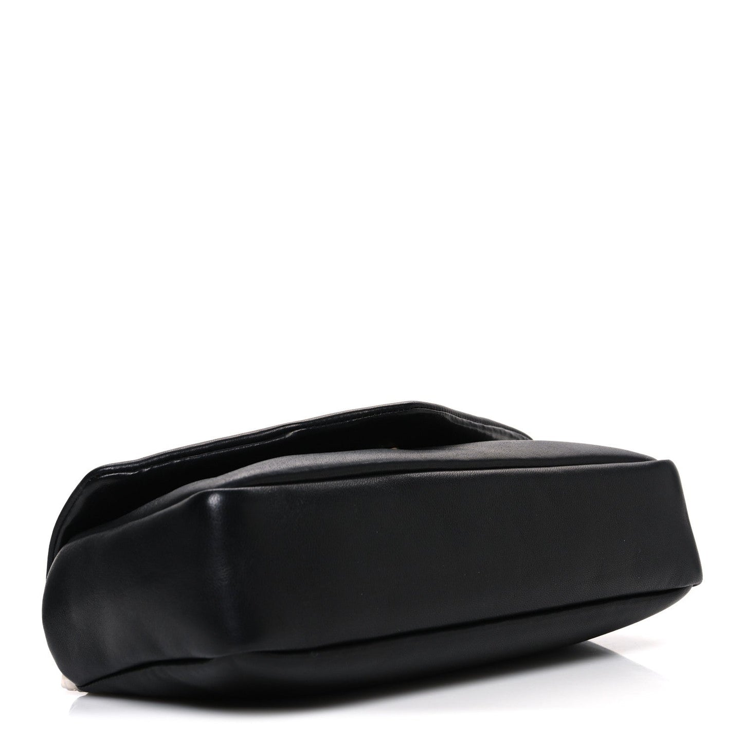 Plunged Lambskin Calypso Black