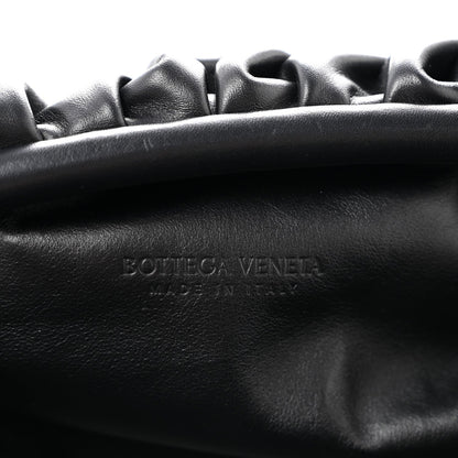 Smooth Butter Calf The Pouch Oversized Clutch Black