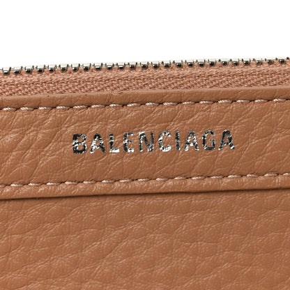 Nappa S Navy Cabas Beige Latte