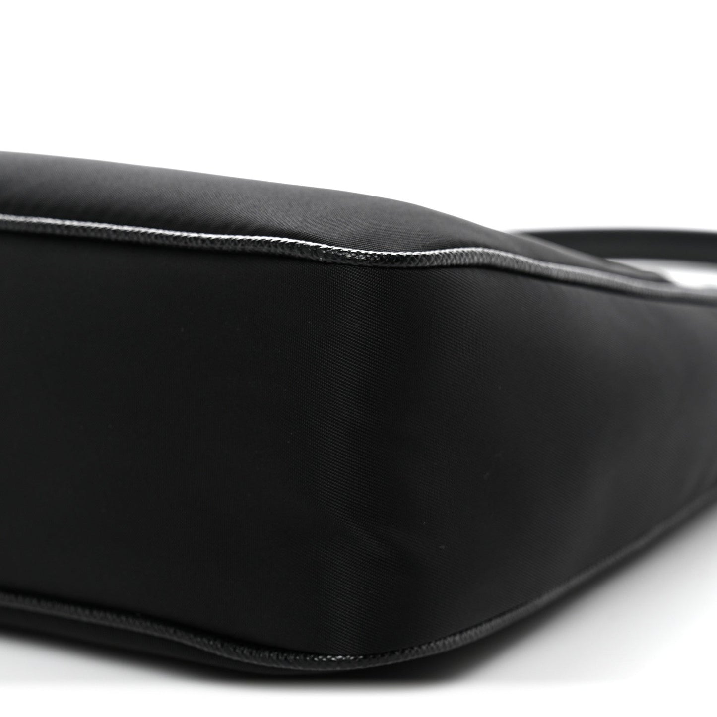 Tessuto Nylon Saffiano Mini Re-Edition 2005 Bag Black