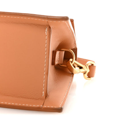 Smooth Calfskin Le Chiquito Moyen Terracotta