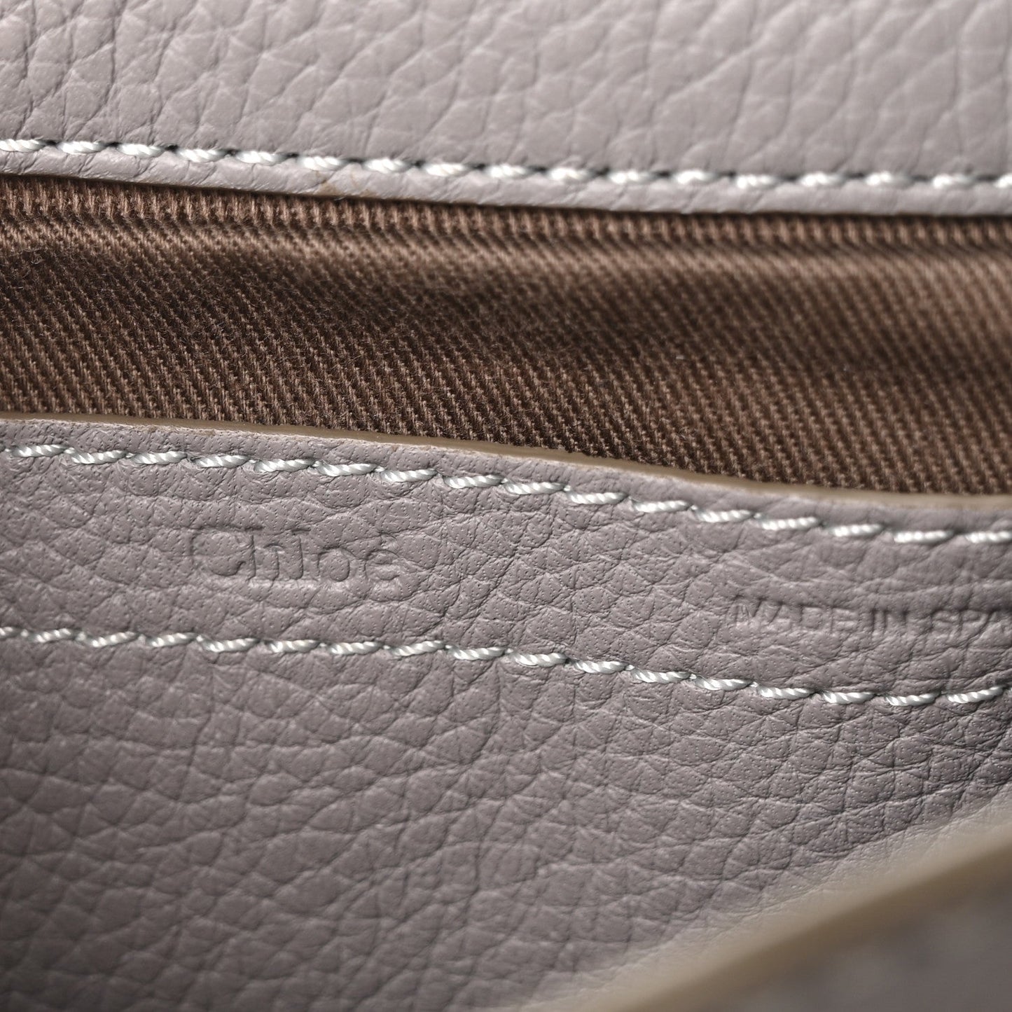 Calfskin Mini Marcie Round Crossbody Bag Cashmere Grey