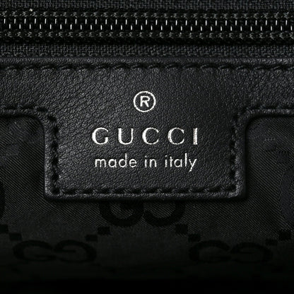 Nylon Logo Tote Black
