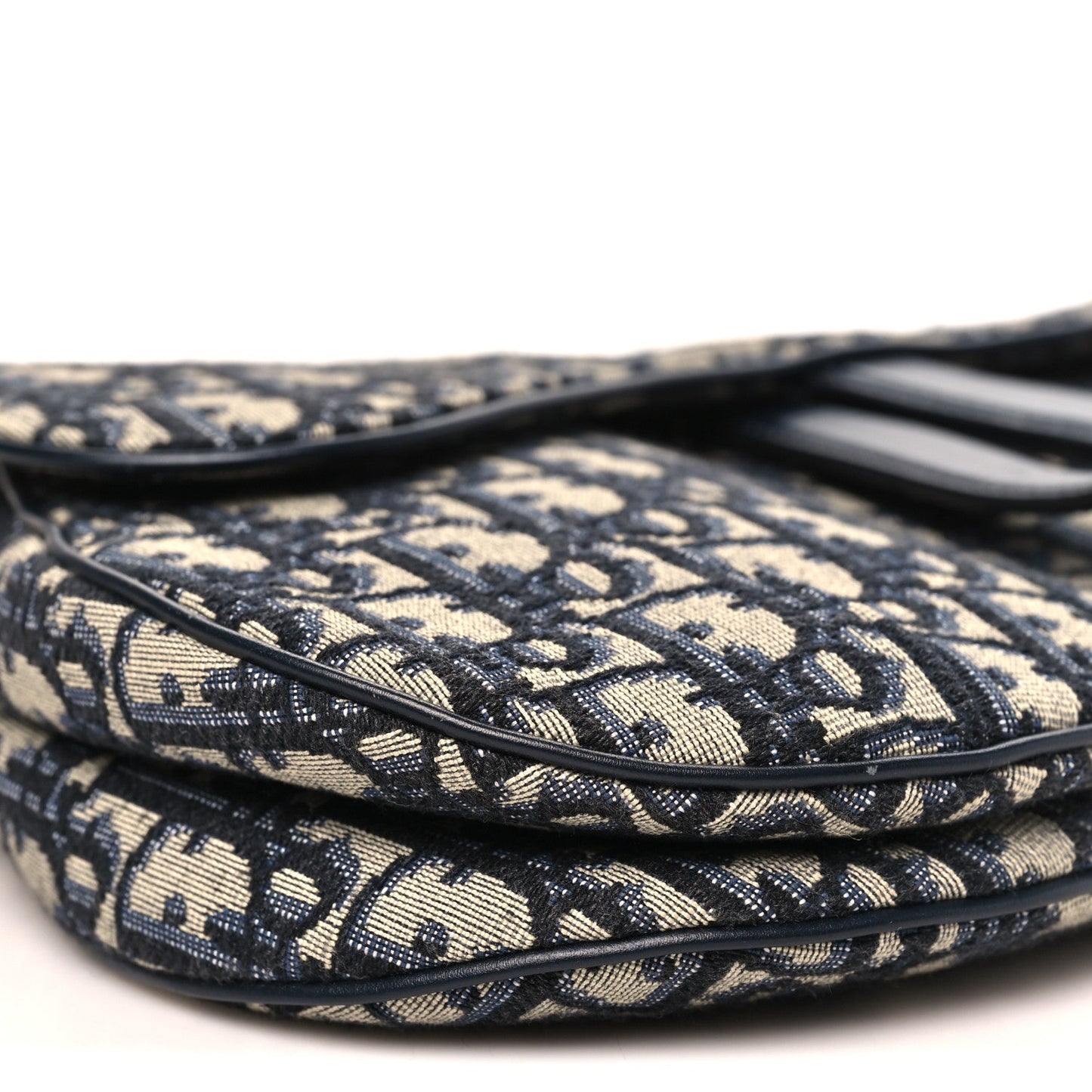 Oblique Saddle Bag Blue
