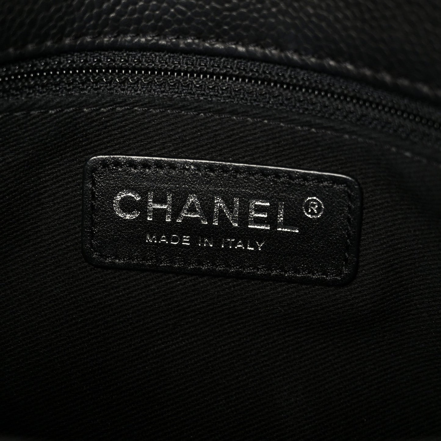 Caviar Quilted Medium Now and Forever Flap Black