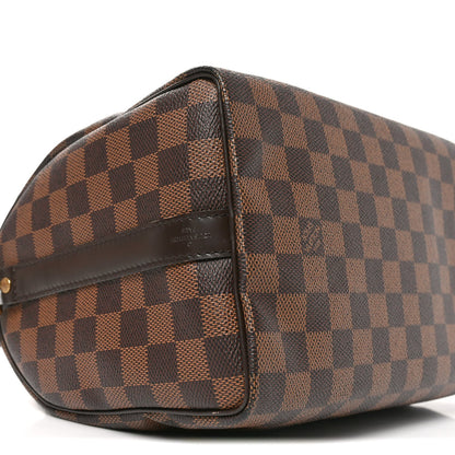 Damier Ebene Speedy Bandouliere 25