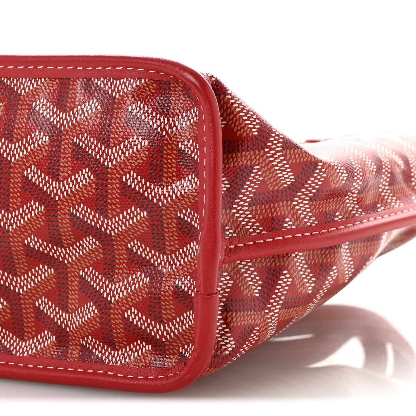 Goyardine Reversible Mini Anjou Red