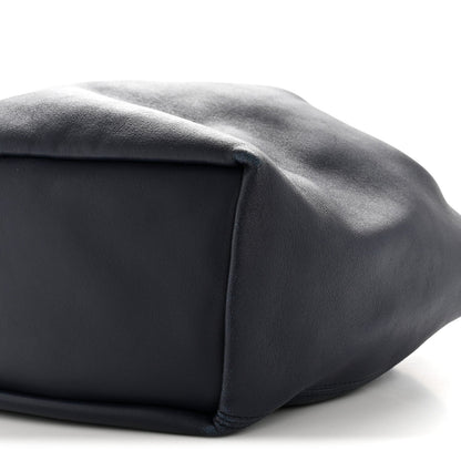 Nappa Small Squeeze Bag Abyss Blue