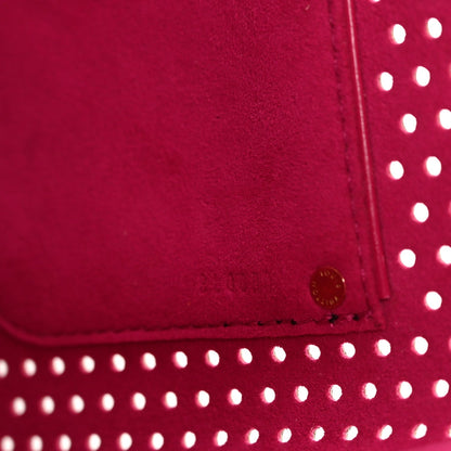 Monogram Perforated Speedy 30 Fuchsia