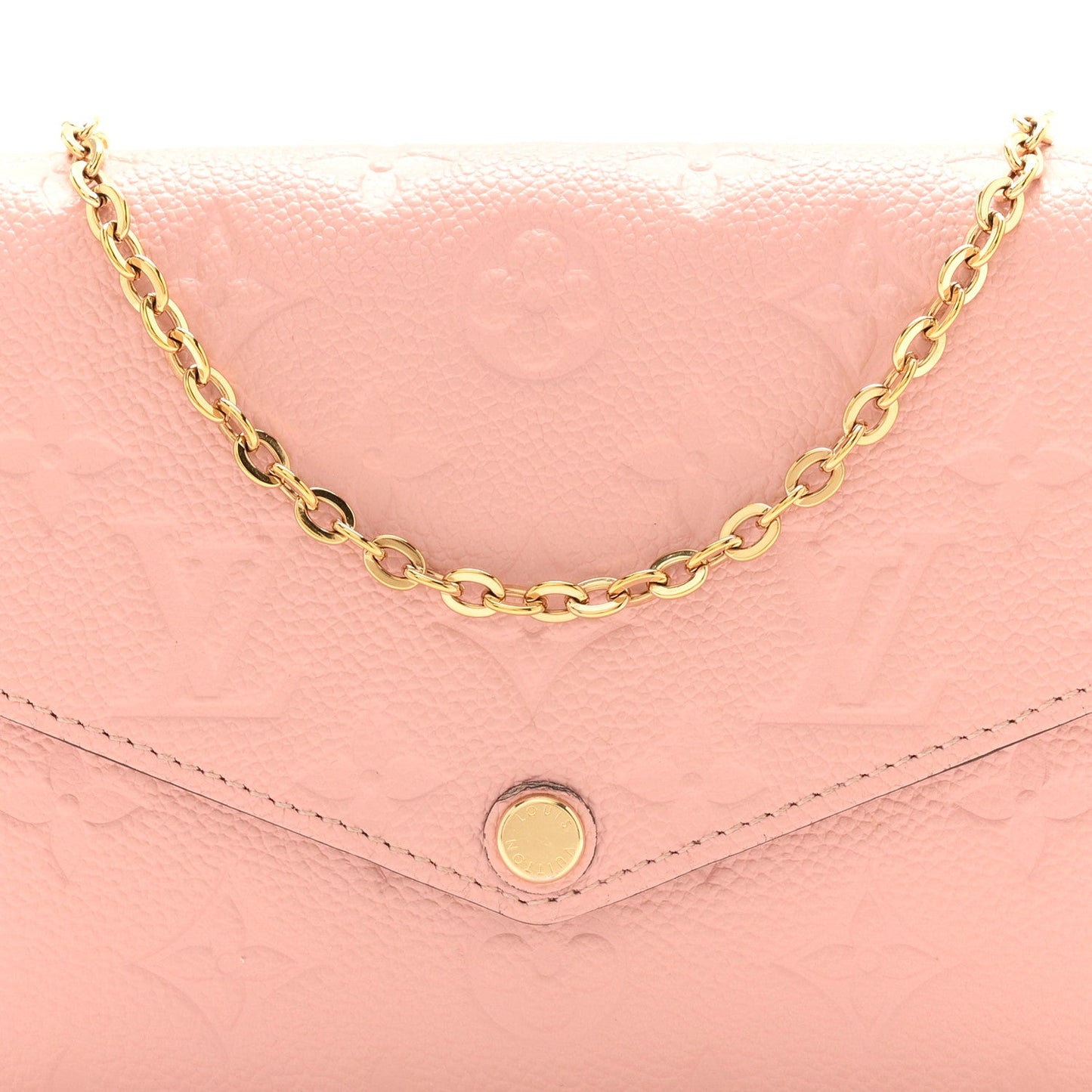 Empreinte Pochette Felicie Chain Wallet Rose Poudre