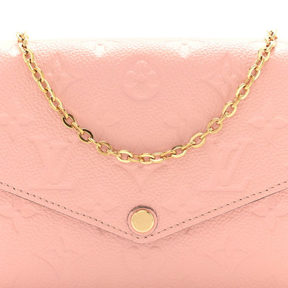 Empreinte Pochette Felicie Chain Wallet Rose Poudre