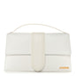 Smooth Calfskin Long Le Grand Bambino Clutch White