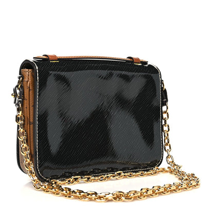 Shiny Epi Reverse Monogram Pochette Metis Mini Marine