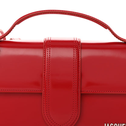 Glazed Calfskin Le Grand Bambino Red