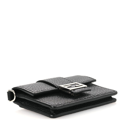 Cuoio Romano Micro Flat Baguette Black