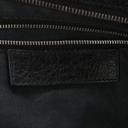 Agneau Classic Hardware Mini Folder Black
