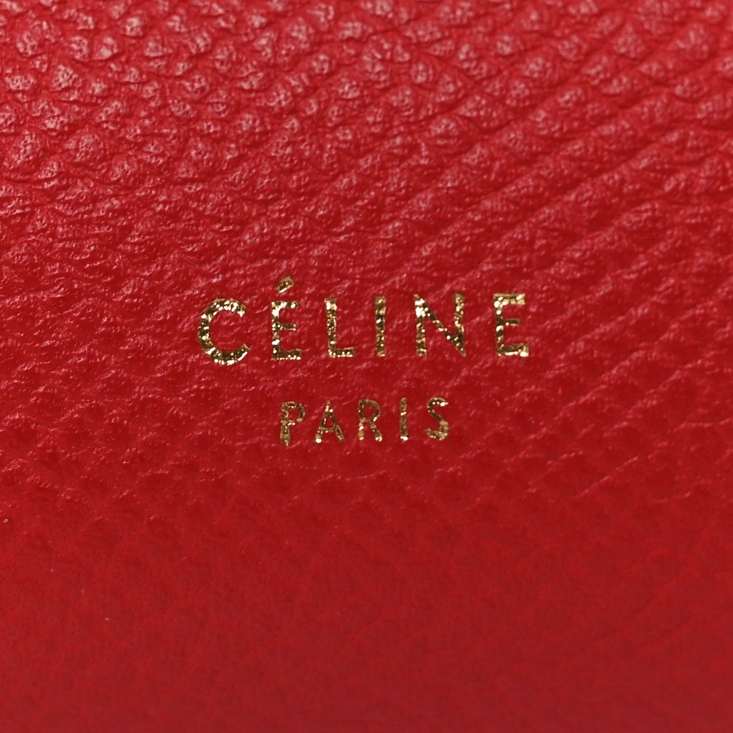 Grained Calfskin Mini Belt Bag Coquelicot