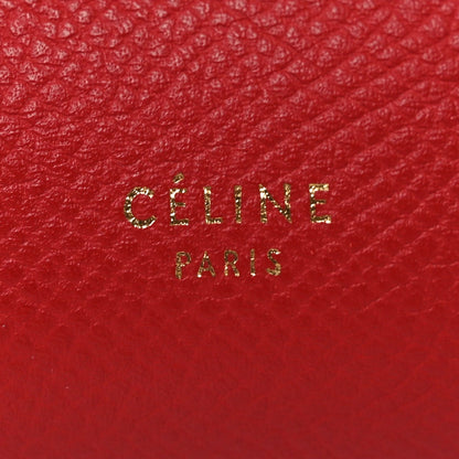 Grained Calfskin Mini Belt Bag Coquelicot