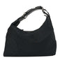 Monogram Medium Horsebit Chain Hobo Black