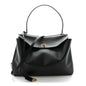 Smooth Calfskin Large Rodeo Top Handle Handbag Black