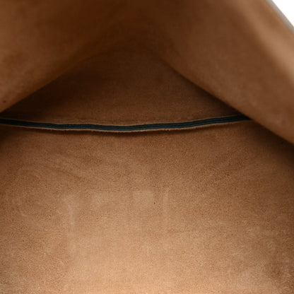 Calfskin Small Mail Bag Bottle Green