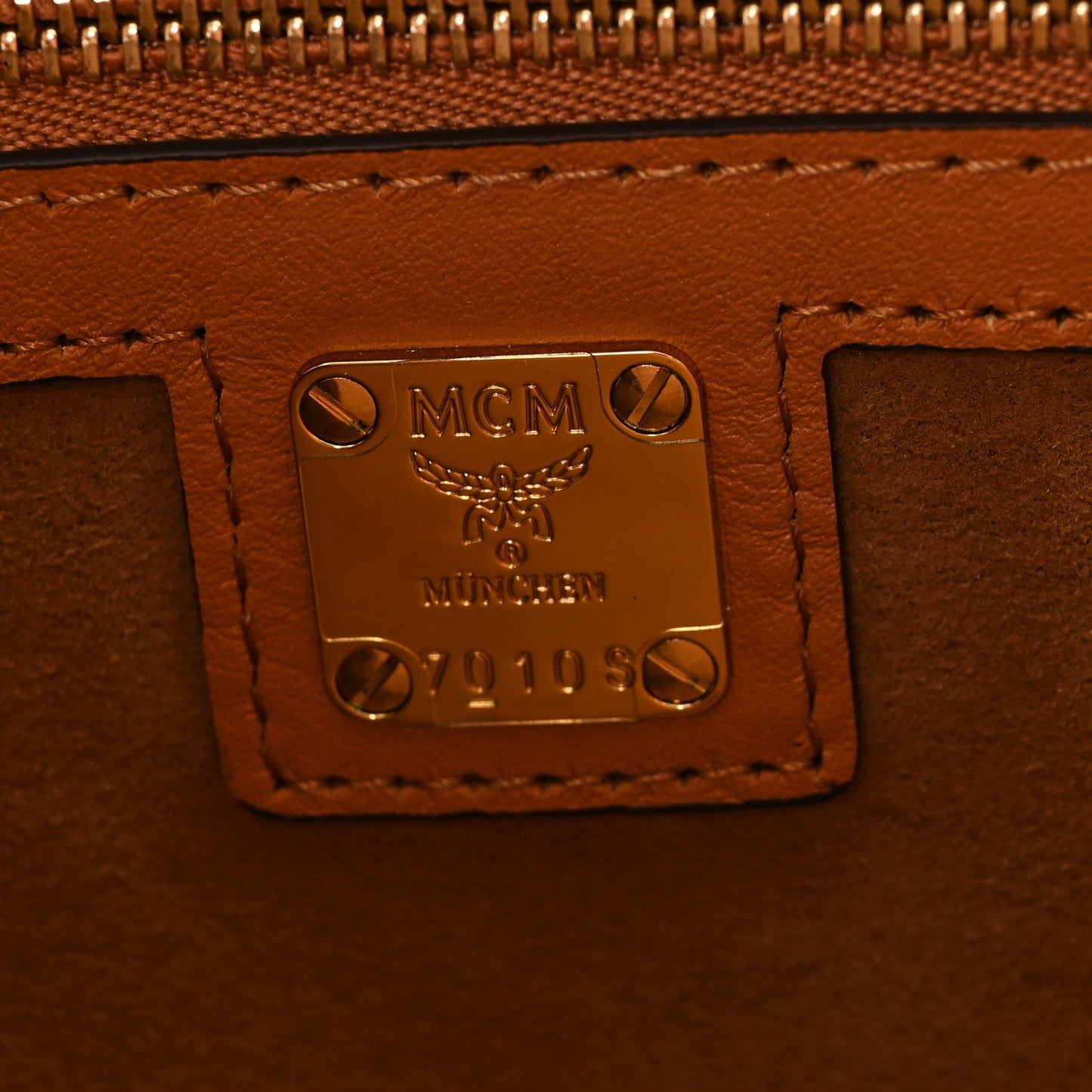 Visetos X-Large Munchen Tote Cognac