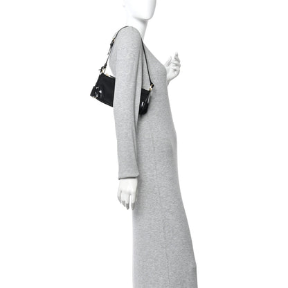Re-Nylon Spazzolato Re-Edition 2002 Shoulder Bag Black