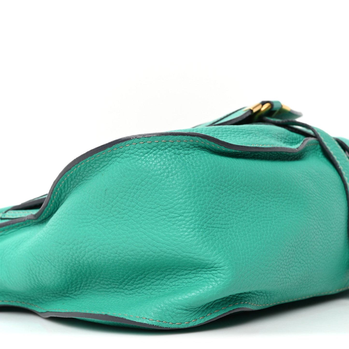 Calfskin Medium Marcie Satchel Jade Green