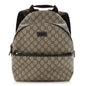 GG Supreme Monogram Margaux Calfskin Childrens Day Backpack Beige Ebony Cocoa Dark Chocolate