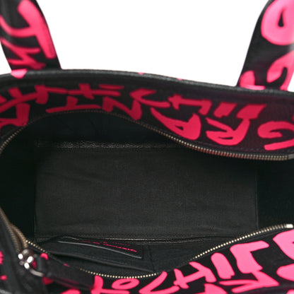 X STEPHEN SPROUSE Grained Calfskin Medium The Tote Bag Pink