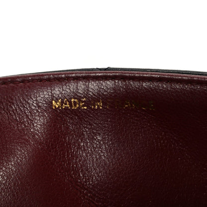 Lambskin Quilted Small Single Flap Black