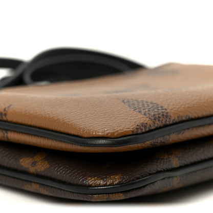 Reverse Monogram Giant Double Zip Pochette