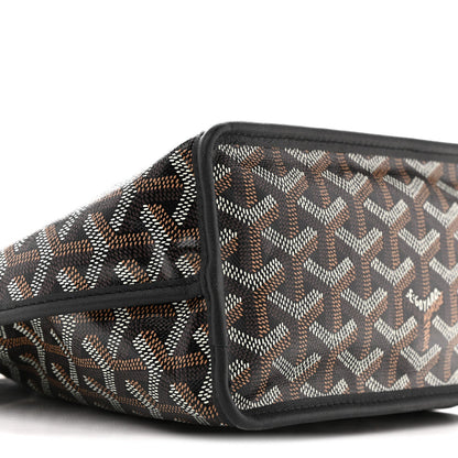 Goyardine Reversible Mini Anjou Black