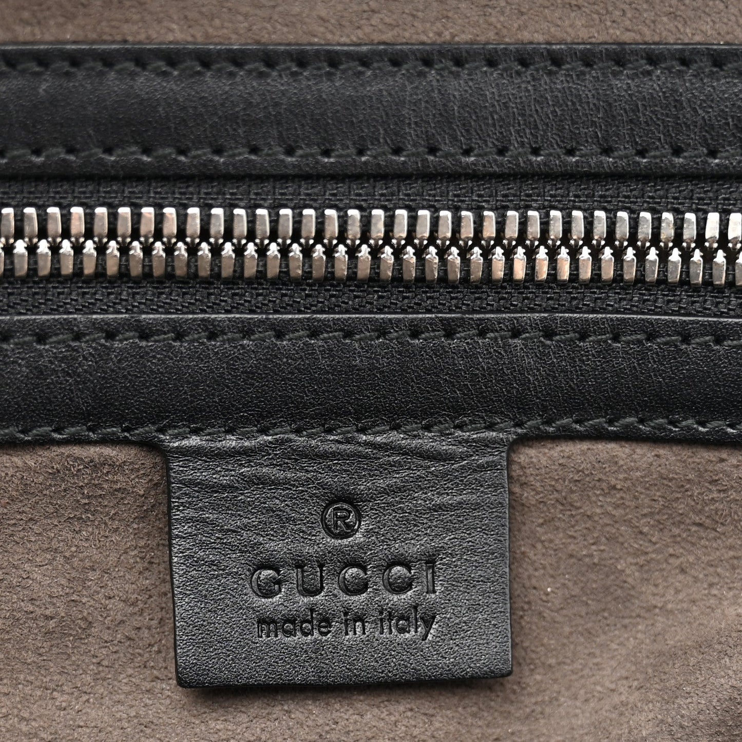 Guccissima Signature Small Day Backpack Black