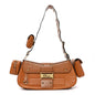 Calfskin Street Chic Columbus Ave Bag Tan