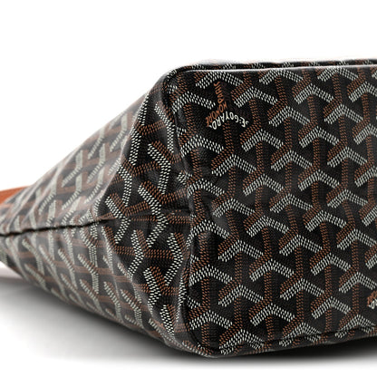 Goyardine Boheme Hobo Black Gold